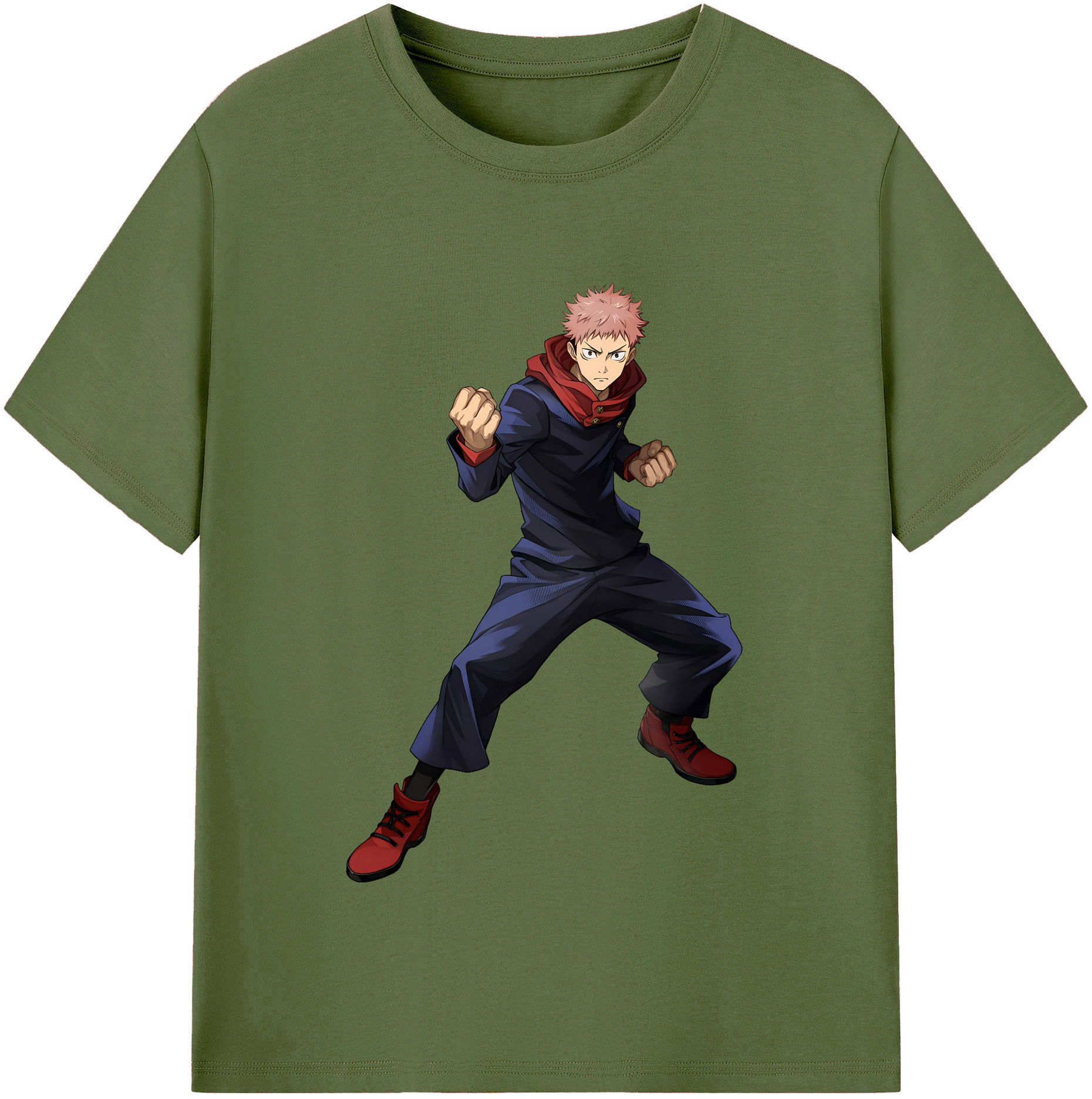 （画像用） 呪術廻戦 Jujutsu Kaisen 綿100％半袖Tシャツ（フロントプリント）